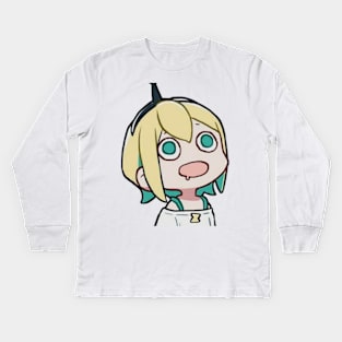 Pikamee Amano Chibi Kids Long Sleeve T-Shirt